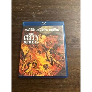 The Green Berets Blu-ray John Wayne David Janssen Vietnam War Movie Classic